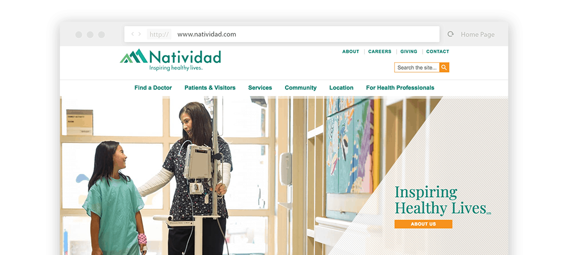 Natividad Website View