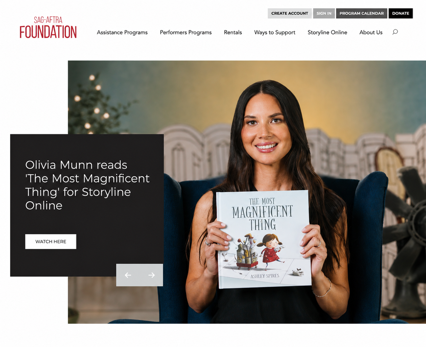 Sag Aftra Foundation project