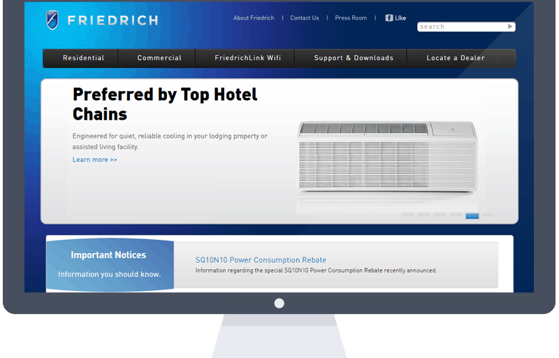 friedrich website