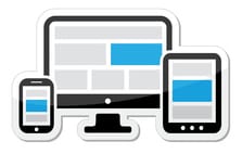 Responsive design for web - computer screen, smartphone, tablet